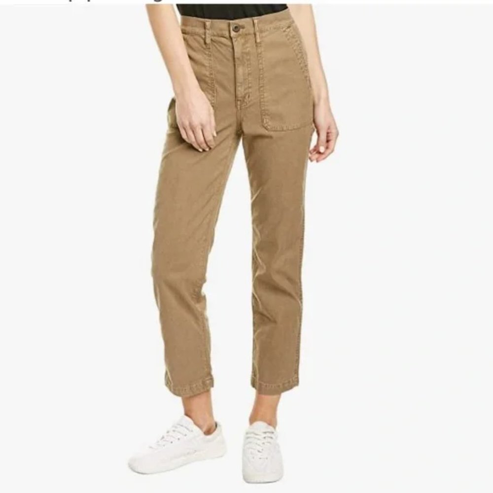 Madewell Curvy Stovepipe Fatigue Pants Tencel Lyocell Edition NWT